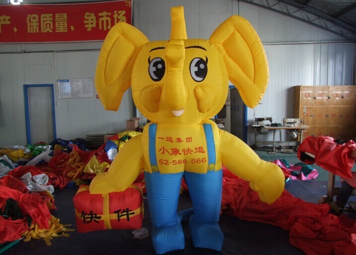 珠海大象充气卡通气模